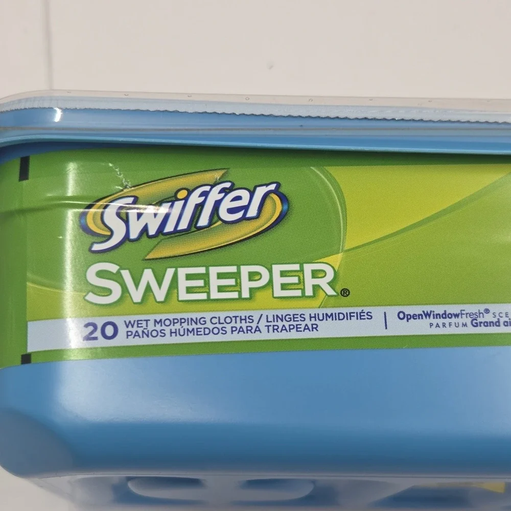 Swiffer‎ Sweeper Wet Mopping Cloths Refills Open Window Fresh Scent 20 Count NEW